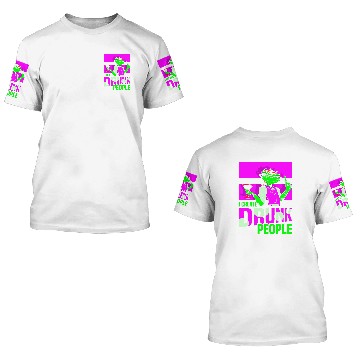 Discover I Create Drunk People Lizard Waiter Bartender Bartending 3D T Shirts