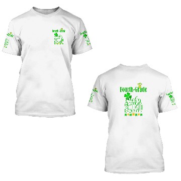 Discover St Patricks Fourth Grade Teacher Student Cute Owl Squad 3D T Shirts