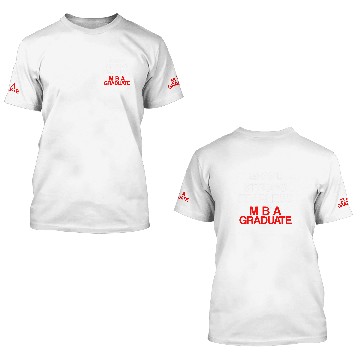 Discover MBA Student Business Degree Graduation 135 Baseball Tees 3D T Shirts