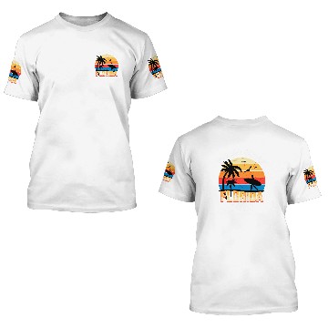 Discover Spring Break Florida 2024 College Student Spring Break 3D T Shirts