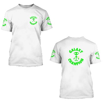 Discover Funny Alien Pickleball Player 3D T Shirts