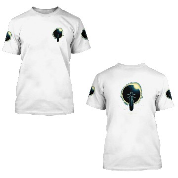 Discover Submariner Quote UBoat Total Solar Eclipse Submarine 3D T Shirts