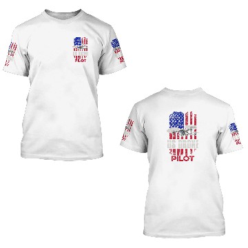 Discover Quadcopter Flying Design for a Patriotic Drone Pilot 3D T Shirts