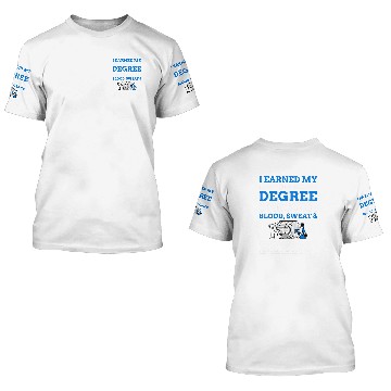 Discover Funny Computing Degree Gifts Qualified Computer Scientist 3D T Shirts