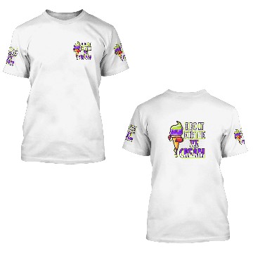 Discover I Do It For The Ice Cream 3D T Shirts