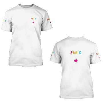 Discover PreK PreSchool Teacher Student Back To School Baseball Tees 3D T Shirts