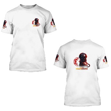 Discover Star Wars Squadrons Imperial Pilot Logo 3D T Shirts