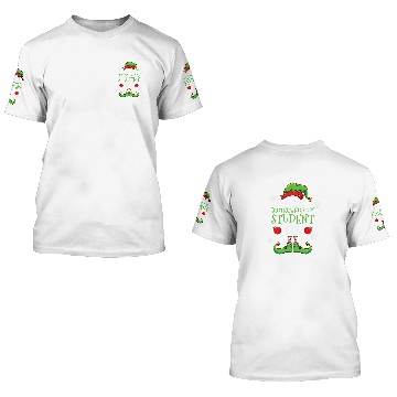 Discover Im The Biotechnology Student Elf Christmas Baseball Tees 3D T Shirts