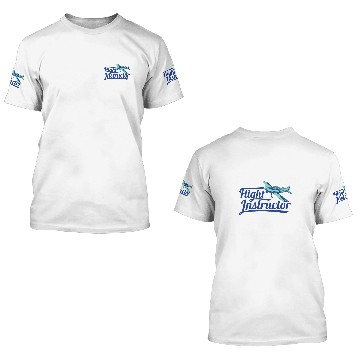 Discover Flight Instructor Pilot Trainer CFI Aviation Enthusiasts 3D T Shirts