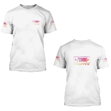 Discover Funny Code Quote Programming Developer Software Engineer 3D T Shirts