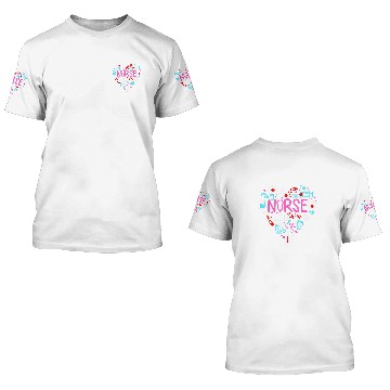 Discover nurses love nursing student rn life Zip 3D T Shirts