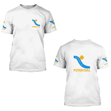 Discover I Have Potential Physics Lovers Physicist Quote Physics Baseball Tees 3D T Shirts