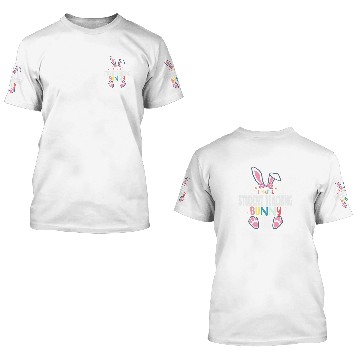 Discover Im The Student Teaching Bunny Easter Day Rabbit Matching 1 3D T Shirts