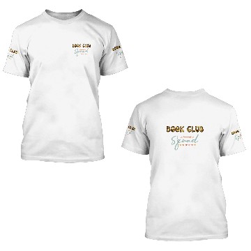 Discover Book Club Squad leopard pattern retro vintages team Baseball Tees 3D T Shirts