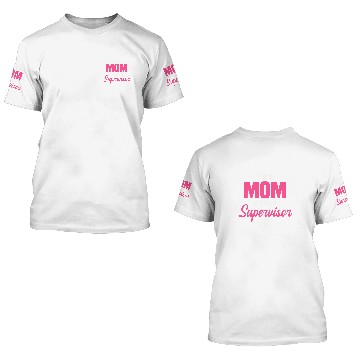 Discover Supervisor Mother Boss Manager Coordinator Mothers Day Baseball Tees 3D T Shirts