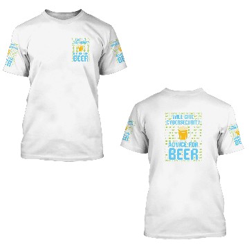 Discover Security System Computer Programmer Cybersecurity 3D T Shirts