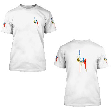 Discover Female Kung Fu Fighter Baseball Tees 3D T Shirts