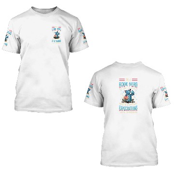Discover Im A Book Nerd Fantasy World Book Lover 1 Baseball Tees 3D T Shirts