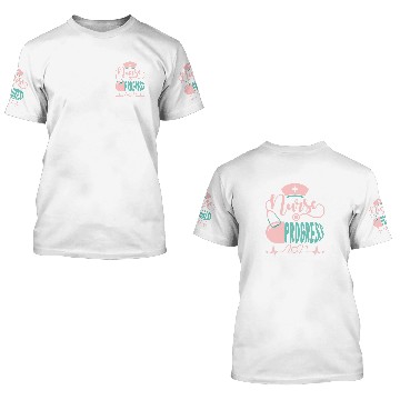 Discover Nursing Student Graduation In Progress nurses Grad Class 1 Baseball Tees 3D T Shirts