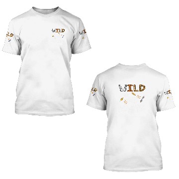 Discover Wild About Reading Reader Lover Animals giraffe leopard 3D T Shirts