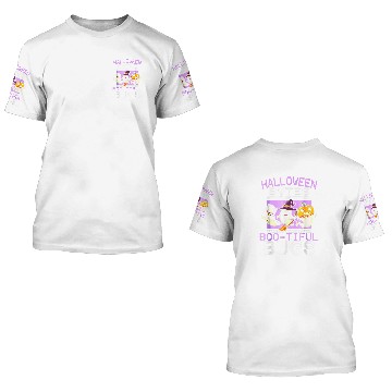 Discover Halloween Bytes Boo Tiful Bugs Programmer Halloween Women 3D T Shirts