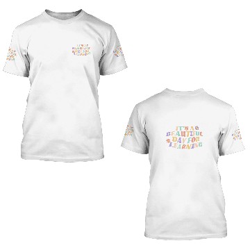 Discover Is a Beautiful Day For Learning Retro Teacher Kid 3D T Shirts