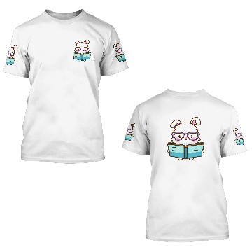Discover Student Teacher Bunny 3D T Shirts