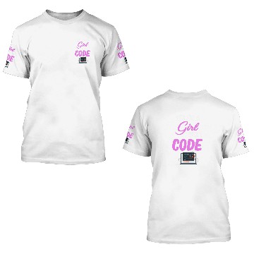 Discover Yes Im A Girl Yes I Code Programmer Computer Debugging 3D T Shirts