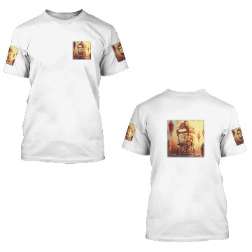 Discover Surreal vintages Ice Cream Fortune Teller Machine Baseball Tees 3D T Shirts
