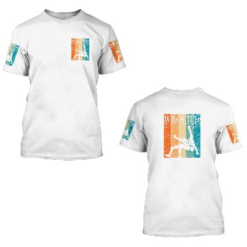 Discover Wrestler Periodic Table Elements Wrestling Nerd vintages 3D T Shirts