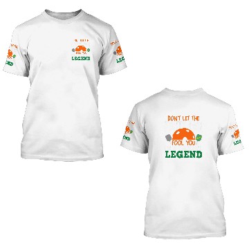Discover Funny Saying Pickleball Player Cute Dink Ball 3D T Shirts