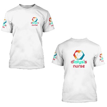 Discover Womens Dialysis nurses Love Nursing Student RN Life 3D T Shirts