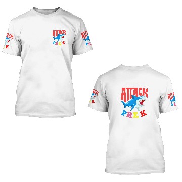 Discover Ready To Attack Pre K Student Teaching Pre K Teacher Baseball Tees 3D T Shirts