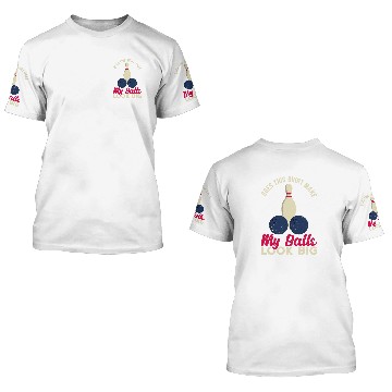 Discover Does This Make My Balls Look Big Funny Bowling Bowler Baseball Tees 3D T Shirts
