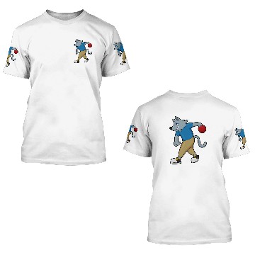 Discover Dog Bowling Bowling ball Sports 3D T Shirts