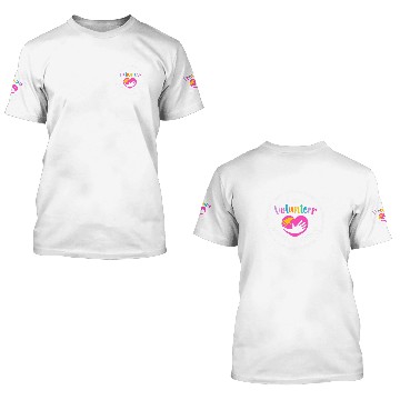 Discover Volunteer Appreciation Circle Voluntary Worker Volunteering Baseball Tees 3D T Shirts