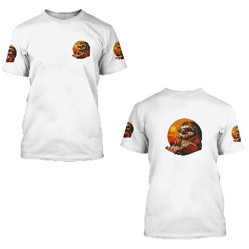 Discover Funny Lazy Sloth Teacher 3D T Shirts