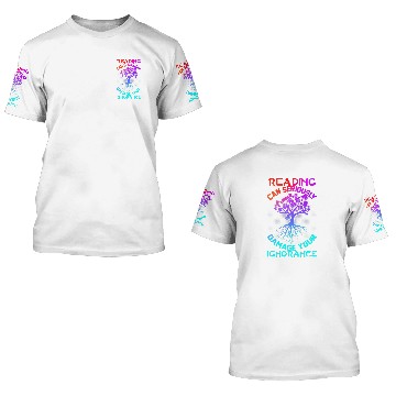 Discover Reading Book Meme Design For Book Lovers Readers 3D T Shirts
