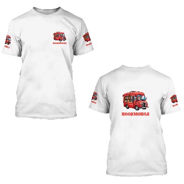 Discover Funny Librarians Book Lovers My Other Ride Is A Bookmobile 3 Baseball Tees 3D T Shirts