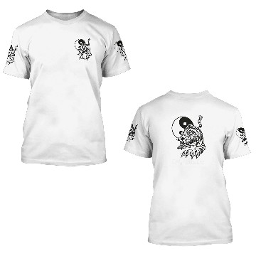 Discover Taekwondo yin yang tiger 3D T Shirts