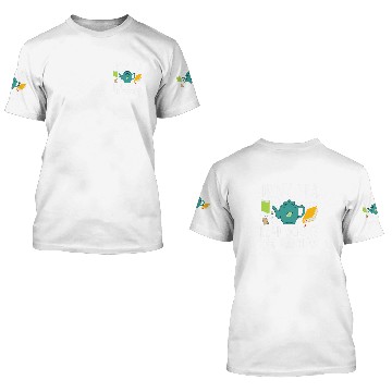 Discover Drink Tea Read Books Be Happy Reading Book Reader Baseball Tees 3D T Shirts