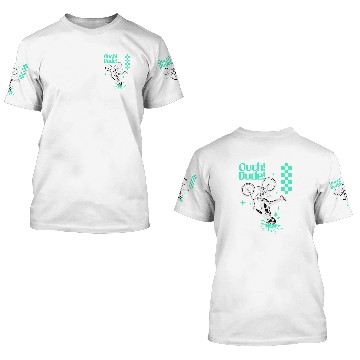 Discover Ouch Dude BMX Gone Wrong Face 3D T Shirts