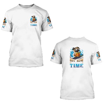 Discover Book Reader Funny Reading Time Dog Pug Bookworm Humor 3D T Shirts