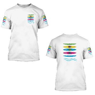 Discover Boating Boat Kayak Kayaking Pontoon Lake Summer Baseball Tees 3D T Shirts