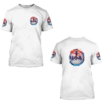 Discover Dynamic Fencing 2024 Agility and Precision USA 3D T Shirts