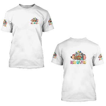 Discover 3rd Grade Squad Pencil Wildflower First Day Of School 3D T Shirts
