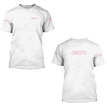 Discover Charlotte Custom Personalized Girls Baby Shower 3D T Shirts
