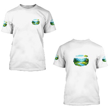 Discover Outdoors Hiking Walking Adventure Wilderness Therapy Baseball Tees 3D T Shirts