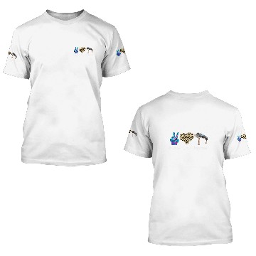 Discover Monorail Love Peace Leopard Forest Vehicle Railway Lover 3D T Shirts