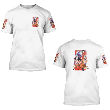 Discover Dragon Ball Z Character Group 3D T Shirts